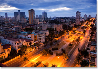 Havanna bei Nacht